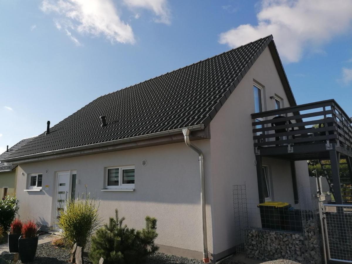 Ferienwohnung Familie Ernst Langenwetzendorf Exterior foto